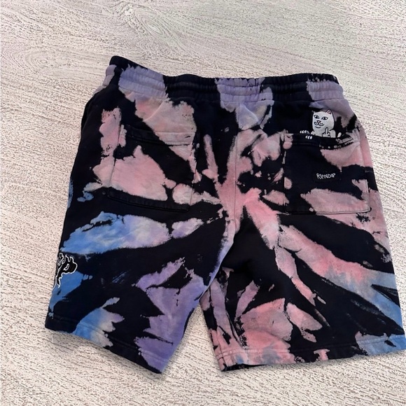 Ripndip blaze Tie-Dye embroidered Hoodie, shorts and hellride hat Cap Set - Picture 9 of 12